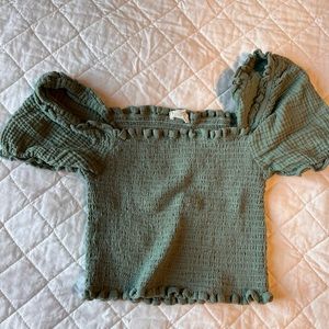 Cropped top. Worn once.